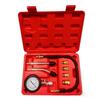 Kit Testador de Compressão de Motor a Gasolina Profissional Atualizado 0-300 PSI Jogo de Ferramentas Medidor de Pressão do Cilindro de Combustível para Carro Motocicletas
