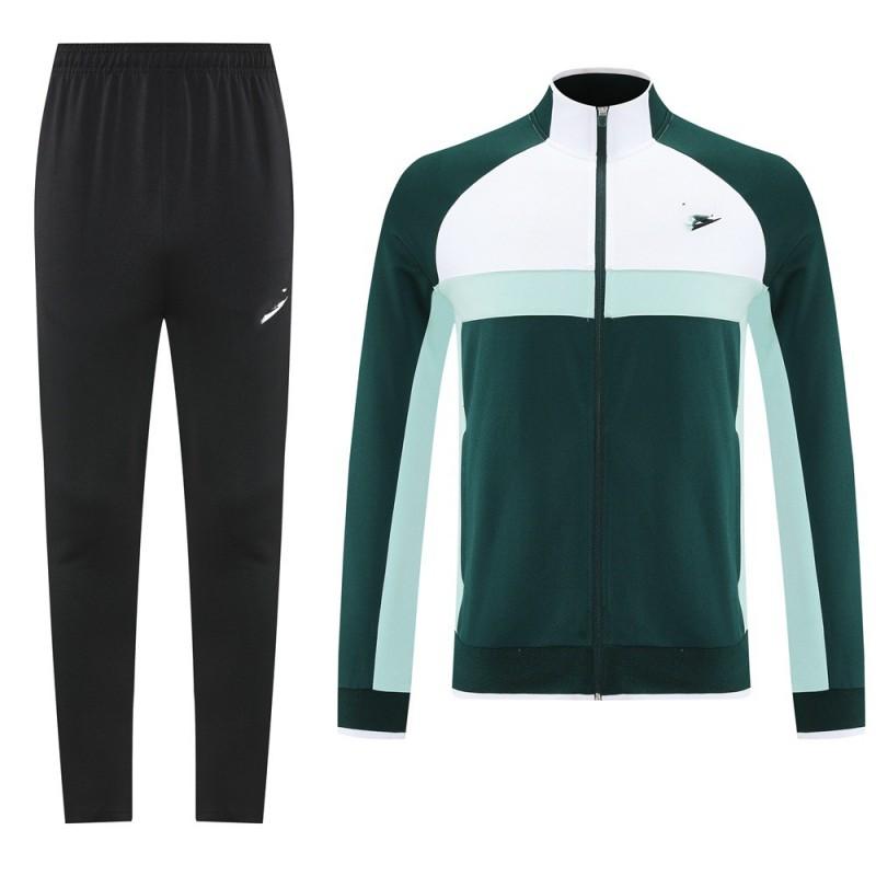 AJ Tracksuit Set Long Zip Football Training Suit No Team Men Women Sportswear