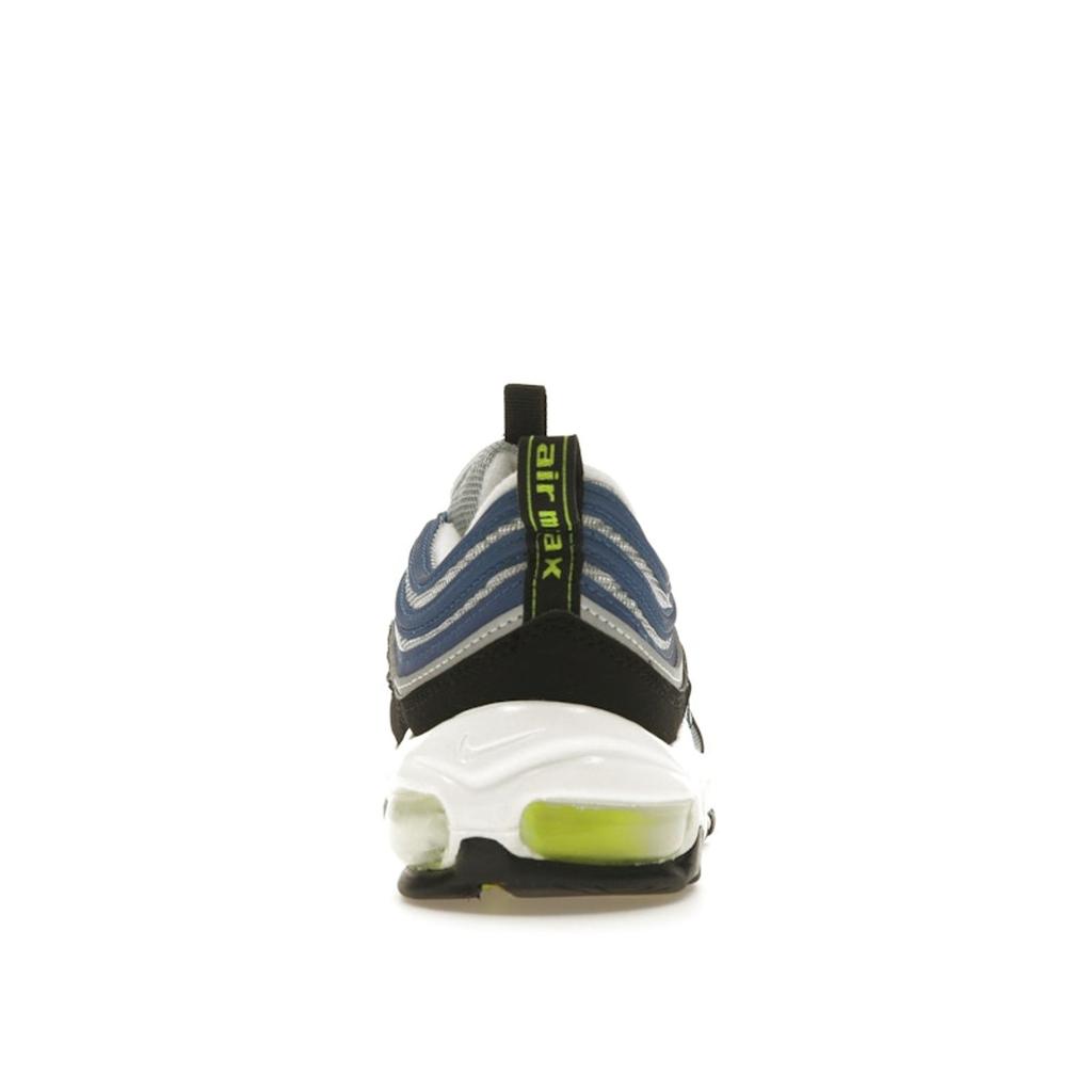 Nike Air Max 97 OG Atlantic Blue Damen Sneaker Metallic-Silber Schwarz Voltage-Gelb DQ9131-400