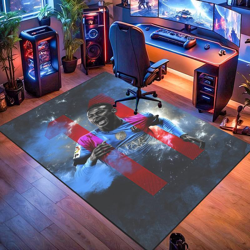 Number 10: Soccer Legend Action carpet Suitable for all seasons Doormat Christmas gifts Bathroom mat Room