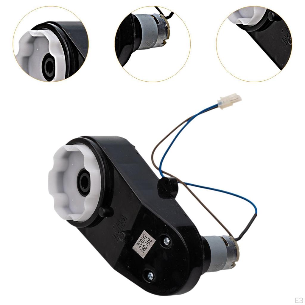 on Gearbox Electric Car Steering Motors High Speed 5000RPM RS390 with for Remote