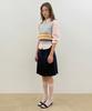 SINOON Sinoon Mix Stripe Knit Vest (Blue Mix)