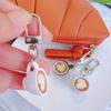 Fashion Mini Coffee Cup Keychain For School Backpack Gift Couples Friends Bag Charm Pendant Cute Cartoon Key Ring For Girls