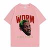 Hot New The Worm Dennis RodUnisex Graphic Tees Unisex Women Hip Hop Tshirt Boys Basketball Tshirt Male Loose T Shirts Unisex Streetwear