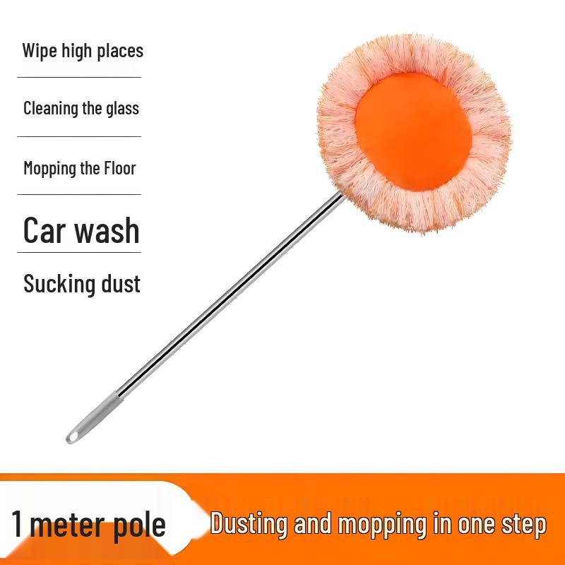 Sonnenblumen-Mopp: Vielseitiges Reinigungswerkzeug für Böden, Decken, Glas und Autos