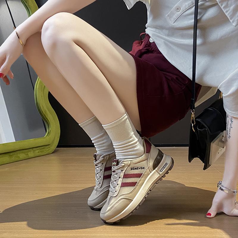 Fashion Mesh Classic Trendy Women's Casual Sneaker Breathable Outdoor Women Running Shoes tenis de mujer baskets femme Skate shoes
