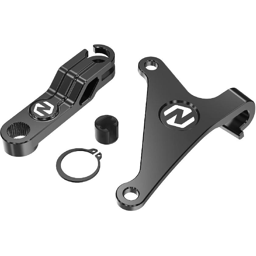 

Black One Finger Clutch Arm & Bracket Compatible with Yamaha Tenere 700/XTZ700 2019-2024,Tenere 700 Rally Edition 2020-2024 чёрный