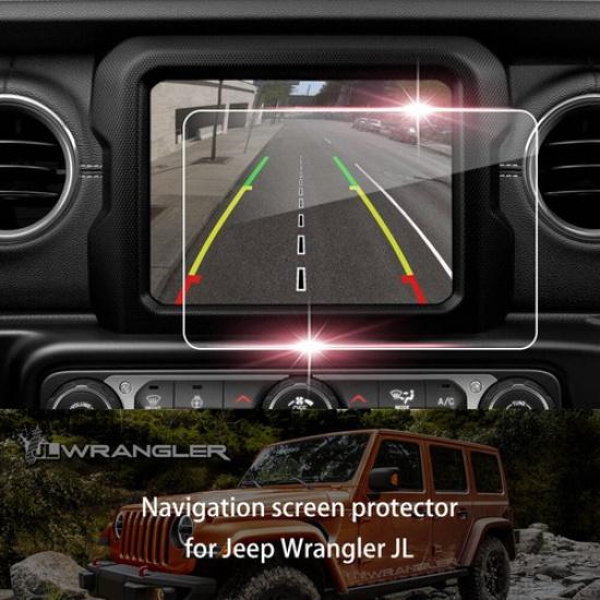 

GPS Navigation Screen Touch Protect Film For Jeep Wrangler JL High Version 2018+