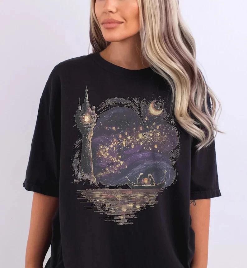 Princess Rapunzel Castle land Trip 2026 TShirt S