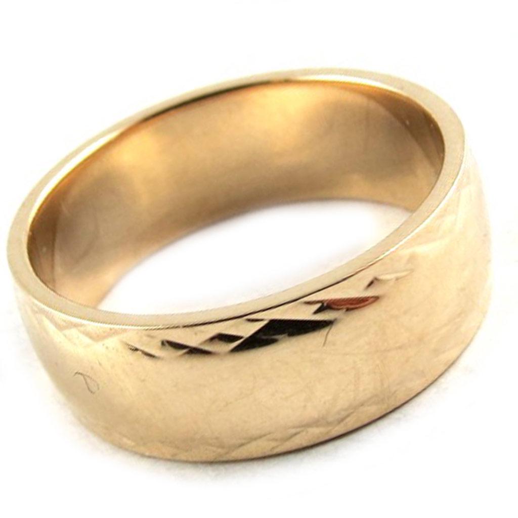 Gold Plated Wedding Band 'Link of Love'