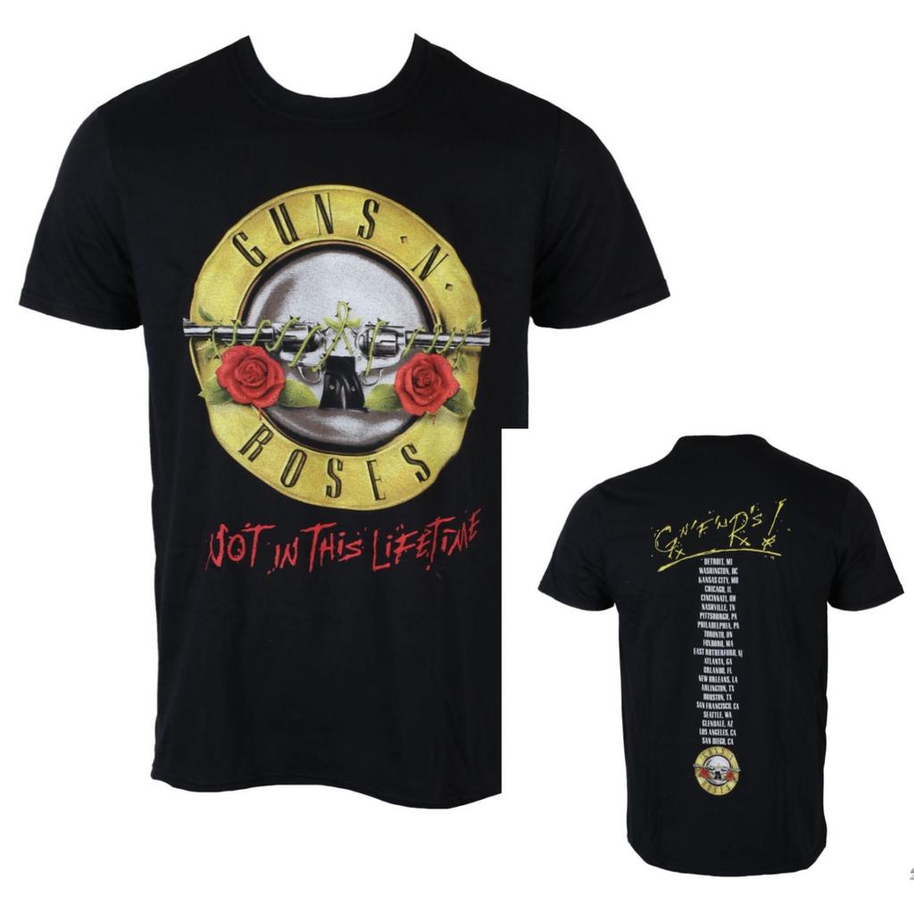 Best Summer Guns N Roses Graphic Cotton Tshirt Unisex Summer Short Sleeve Fashion Brand Tee Luxury Casual Vintage Tees