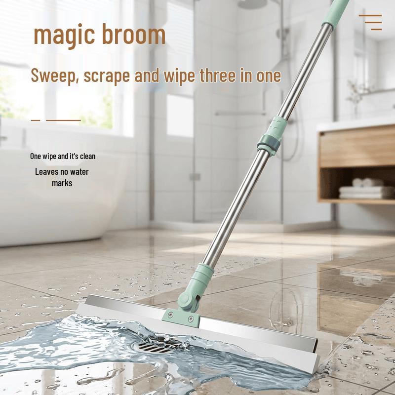 Multifunctional Silicone Floor Scraper Broom