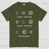 Lunar Eclipse Solar Eclipse Apocalypse Cotton Summer Casual Cool Loose T-Shirt