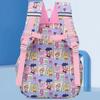 New Cute Children's Backpack Cartoon Printed LABUBU Children's Lightweight Waterproof and Wear-resistant Backpack CLE