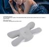 63x34x9cm Side Sleeper Pillow Blue Bed Pillow Ergonomic Neck Support Pillow  for Back Sleepers