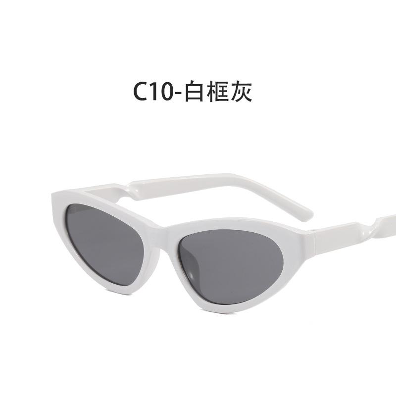 Special personality frame vintage twisted Sunglasses punk hip hop sun glasses twist Leggings men's women's Sunglasses