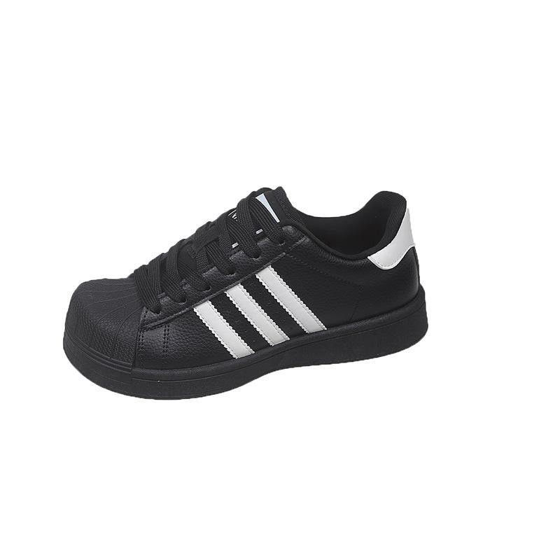 2025 Summer New Shell Head Board Shoes Women's Breathable Versatile Student Little White Shoes Casual Sports Shoes Little White Shoes