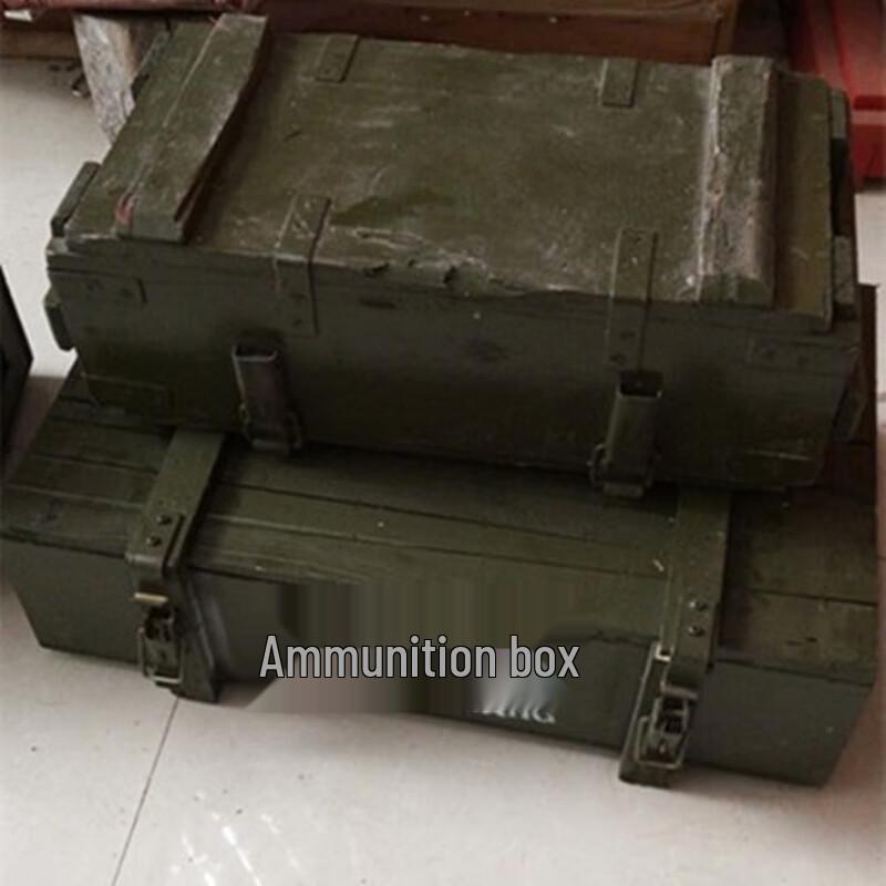 Wooden Prop Ammunition Box