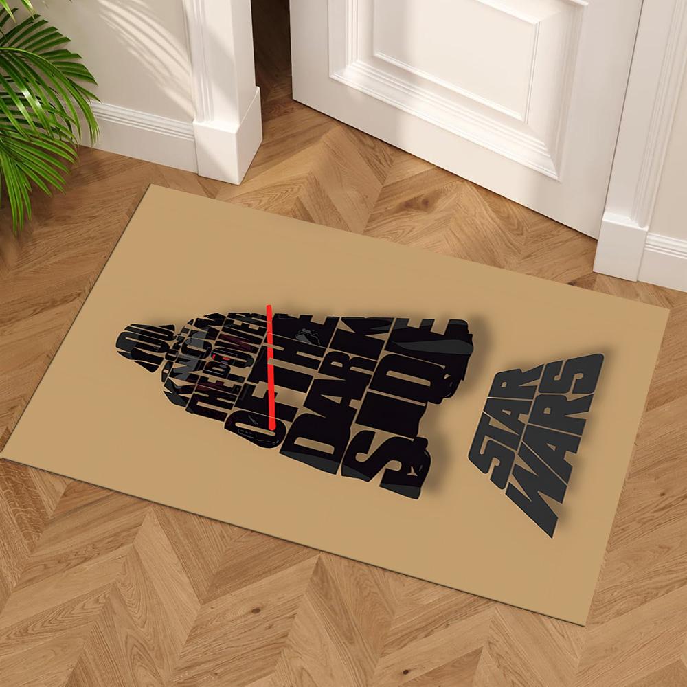 Star Wars Carpet Suitable for Foyer Playrooms Decorate Room Study Room Anti-slip Rug Anime Office Decor Perfect Gift for Women Men