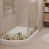 Window Sticker Rose Vine Design PVC Waterproof Wall Sticker No Glue Residue Versatile
