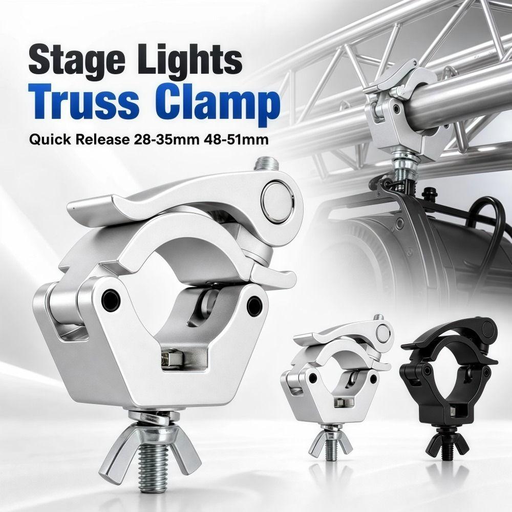 Clip Bracket DJ Light Clamps Quick Release Fixing Clip  For LED PAR Moving Head Beam Spot Clamps