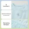 ASK JUNIOR Girls' Short-Sleeve Mesh Patchwork Princess Dress