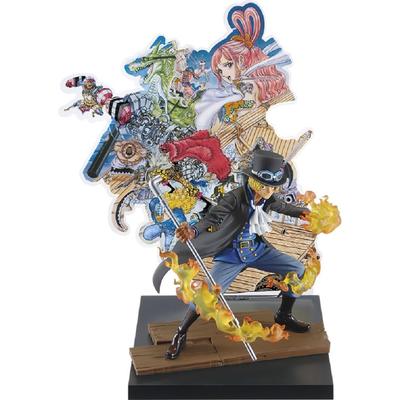 Ichiban Kuji One Piece WT100 Commemoration Eiichiro Oda Original Illustration of the Great Pirate Hundred Views F Prize Sabo Great Pirate Hundred