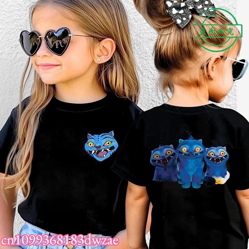 Devil Hunter Children's Clothing Summer Cartoon Clothing Fashion Children's T-shirt
