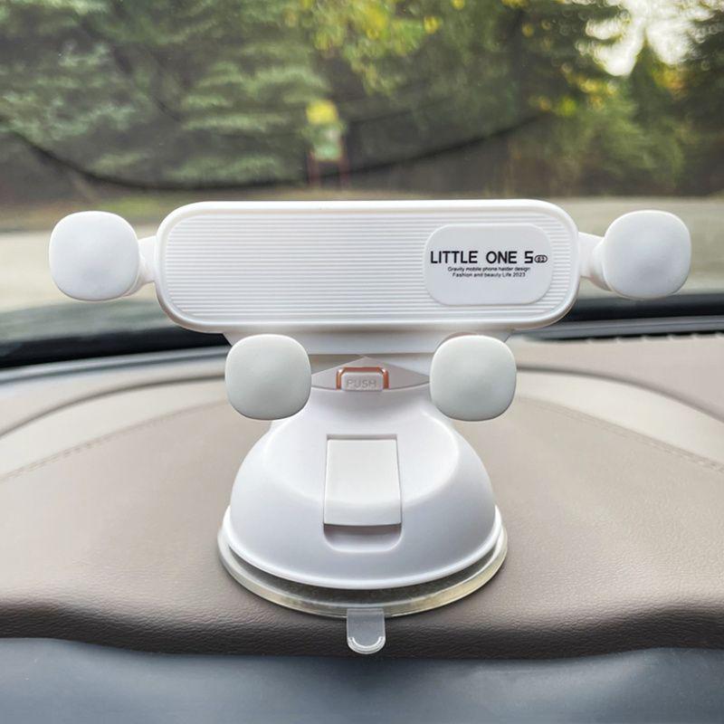 2025 Shockproof Female Cartoon Car Dashboard Mount with Suction Cup