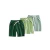 27Kids Children's Clothing Summer Boys' Middle Pants Baby Boys' Bamboo Cotton Terry Pure Color Fifth Pants Kids Pants