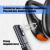 High Efficiency Magnetic Charging Adapter Type C to 2Pin 2.8mm Spacing Connector for Bone Conduction Earphones
