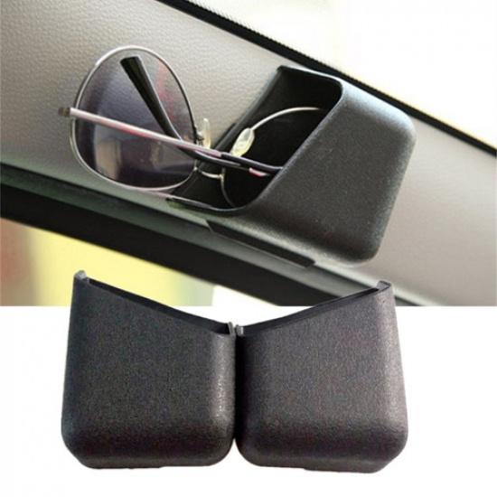 2Pcs Portable Car Interior Glasses Organizer Storage Bag Box Holder Universal