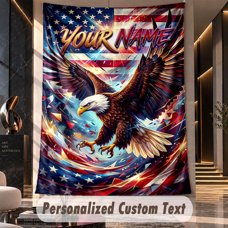 Owl Birds (54) Theme Custom Tapestry Personalized Custom Name Text Wall Hanging Tapestry Home Decor Background Cloth