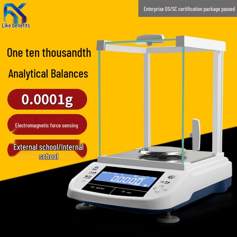 Precision Electronic Analytical Balance 0.1mg To 1mg for Laboratory Use