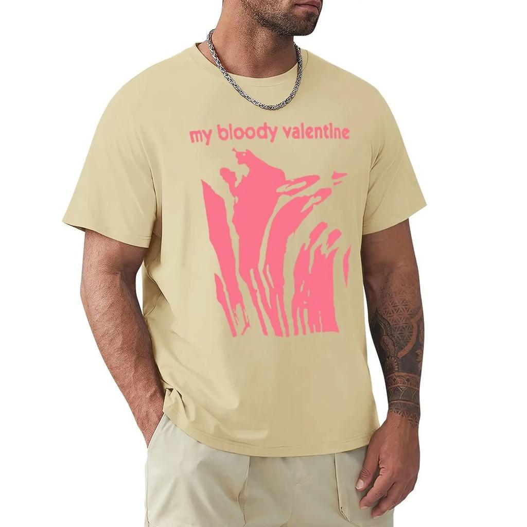 VINTAGE RARE My-Bloody-Valentine T Shirt Harajuku Short Sleeve T-shirt 100% Cotton Graphics Tshirt Tops