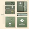 Buckle Business A5 PU Leather Notebook Gift Set with Customizable Logo