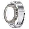 Cinturino Metallico+Custodia Protettiva per Samsung Galaxy 7 44mm 40mm Aggiornamento a Accessorio Galaxy Cinturino ad Anello in Acciaio Inossidabile per GALAXY 7