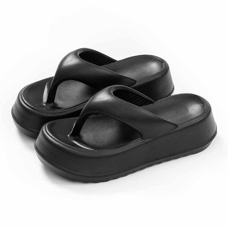 

Thick-Soled Women s Flip-Flops for Summer 2026 - Comfortable, Non-Slip Beach Sandals 36-37