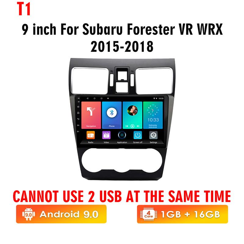 

Icreative 9-дюймовый Android-автомобильный радиоприемник для Subaru Forester XV WRX 2015-2018 мультимедийный плеер 2Din навигация GPS головное устройство
