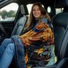 1 Piece of Artistic Dachshund Flannel Blanket - Soft Warm Lightweight Perfect for Sofas Beds Travel Camping Offices