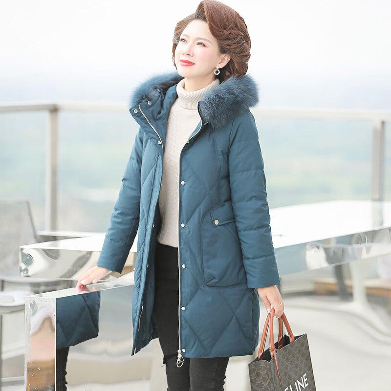 JIANHU Women s 90% White Duck Down Winter Coat 5XL