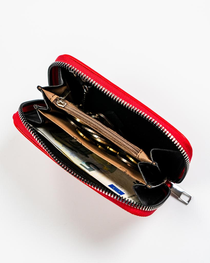 Women's PU wallet ABT-03-BL-3400 Red