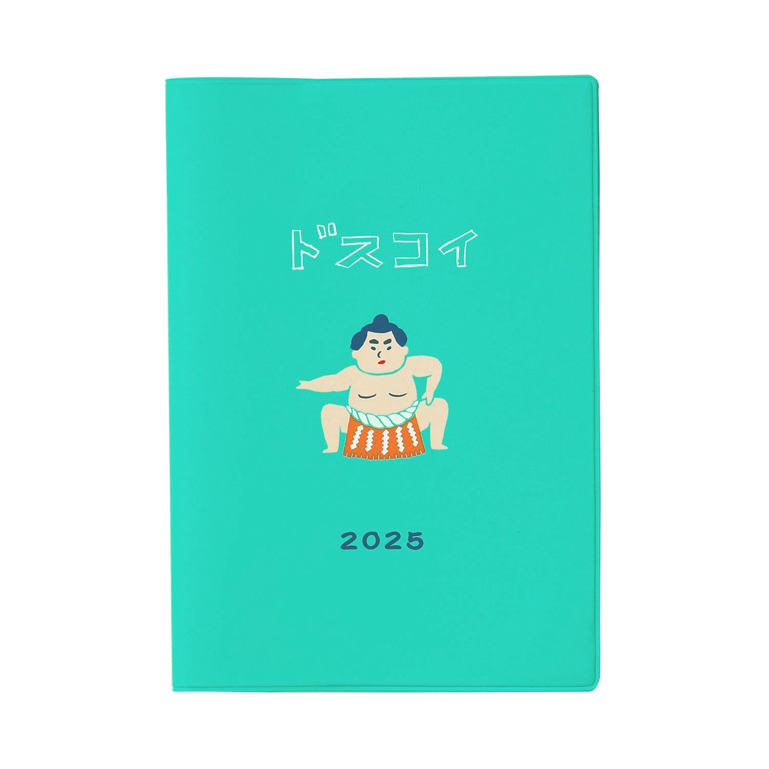 Hightide 2025 Monthly Planner March Sumo Wrestler Mint (B6 size, start) - Design,