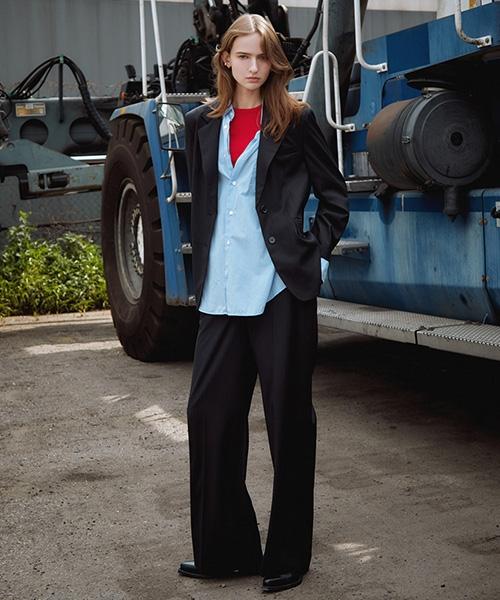 LINE STUDIO ONE Poma Wide Slacks Jwslpi4000