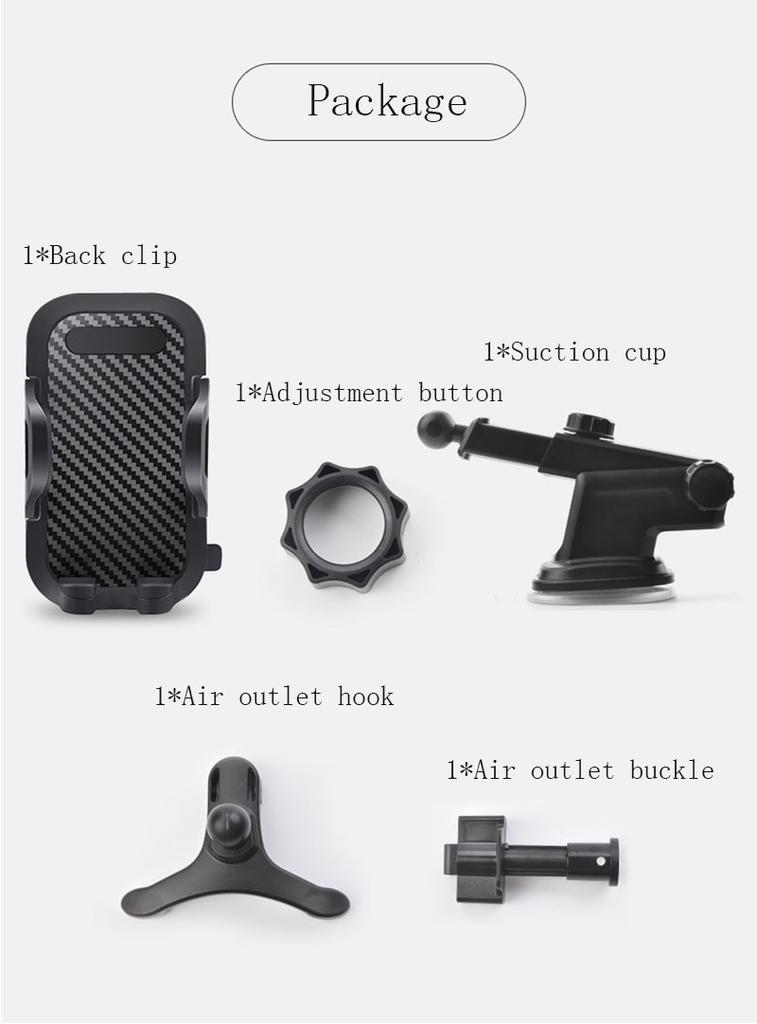 Hochwertige 360-Grad-Halterung Auto-Windschutzscheibenständer Für Mobiltelefone Ideal Für Alle Geräte 4 Bis 7 Zoll