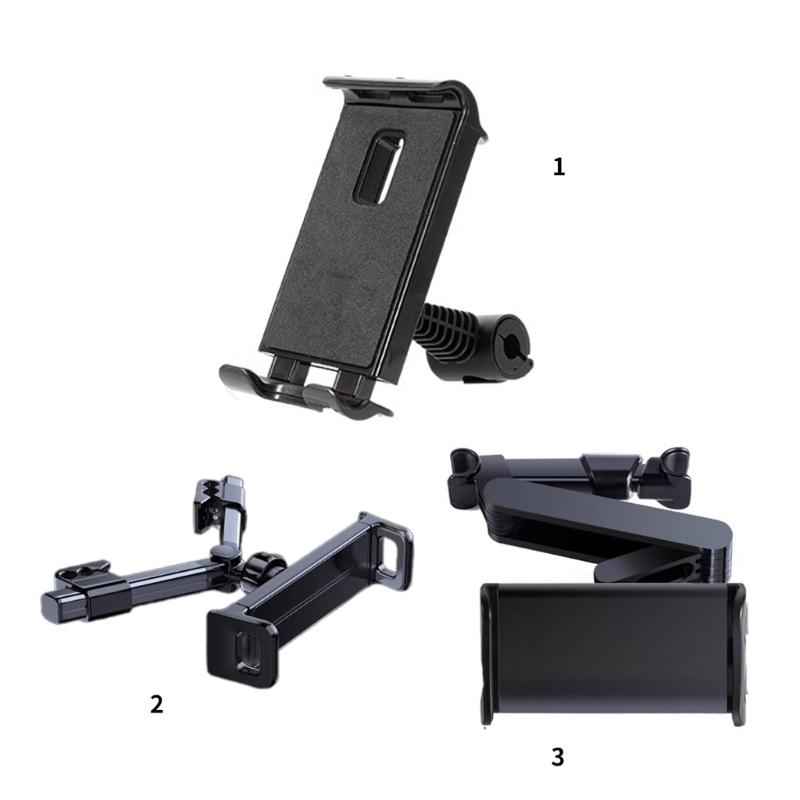 Car Backseat Mount Entertainment Holder for Tablets Phone, 360 Degree Rotatable, Long Drives Family Trips Easy to Clean
