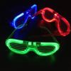 Flashing Party LED Light Glasses for Party Birthday Party Funny Tricky Fluorescent Luminous Rave Costume Party DJ Bright