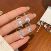 6PCS Set Cute Harajuku Blue Jellyfish Star Ocean Pendant Earrings for Women Girls Unique Aesthetic Charm  Accessories