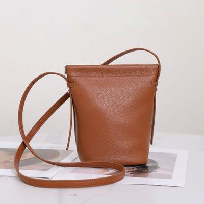 Borsa per Cellulare Moda di Alta Gamma in Pelle Piccola Borsa per Donna Casual a Tracolla a Secchiello