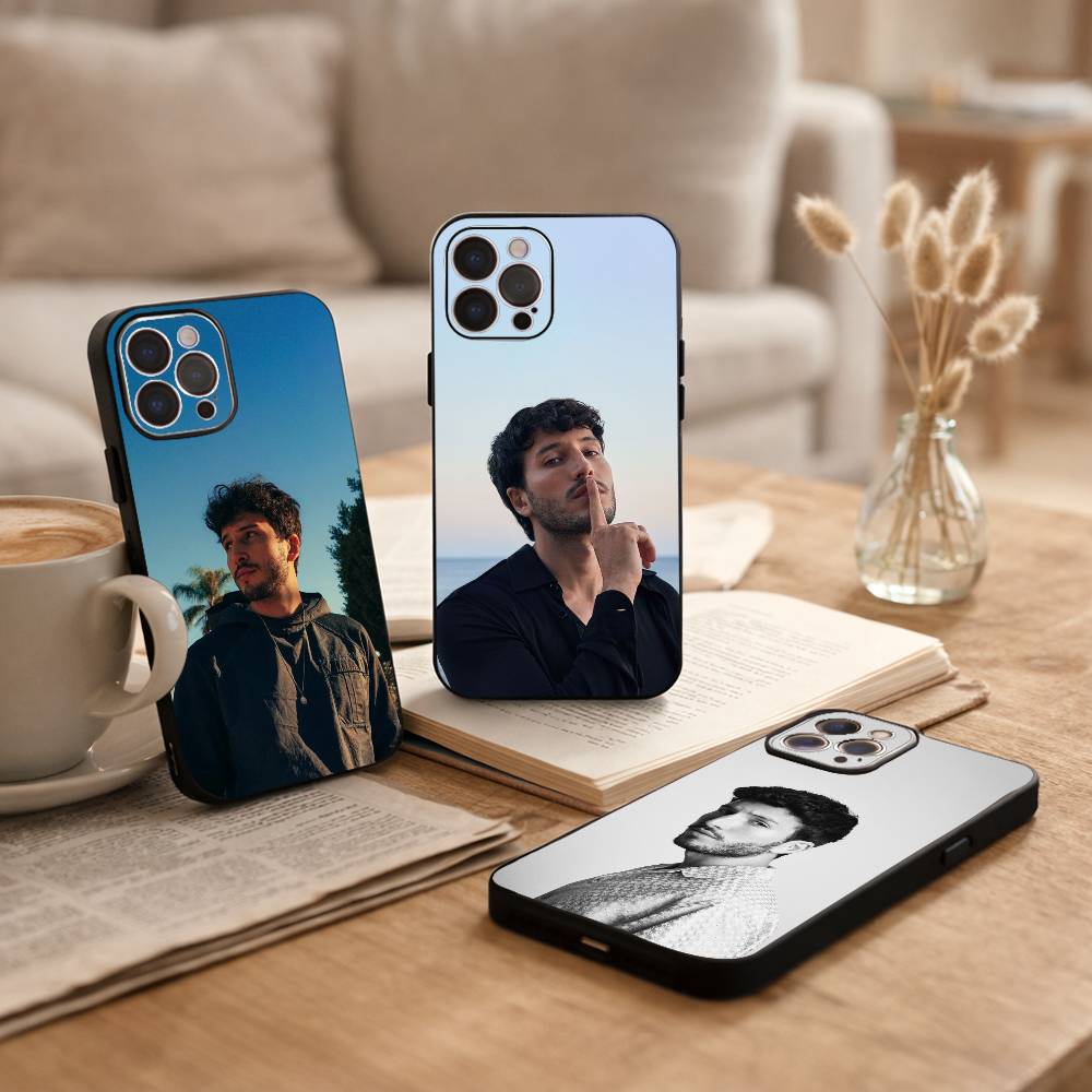 S-Sebastian Y-Yatra Phone Case For iPhone17,16,15,14,13,12,Plus,Pro Max, 5G Others Soft Black Cover